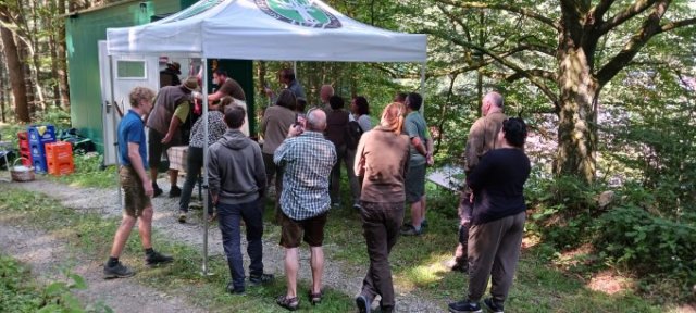 Wild zerlegen für den Eigengebrauch